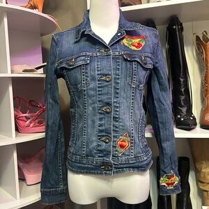 Levi Strauss & CO. Jean jacket with patches